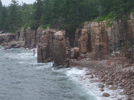 I took this while climbing on the rocks at Acadia National Park on my honeymoon in Maine, August 2011.  Amazing experience.