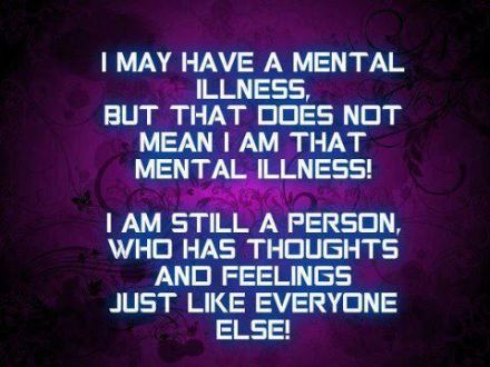 I am not my mental illness