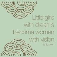 little girls with dreams