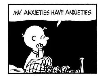 anxiety charlie brown