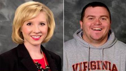 These are the two journalists who were shot & killed during a live broadcast at Smith Mountain Lake this morning