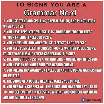 grammar nerd signs