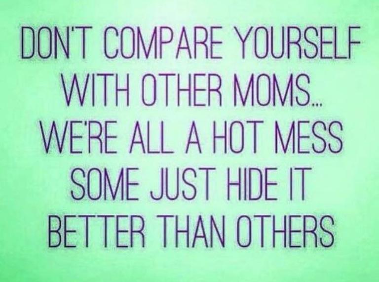 dont compare